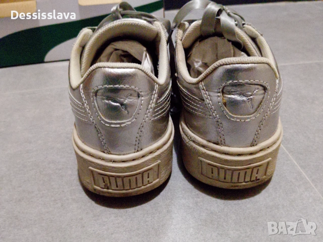 Кецове Puma естествена кожа, снимка 2 - Кецове - 55003684