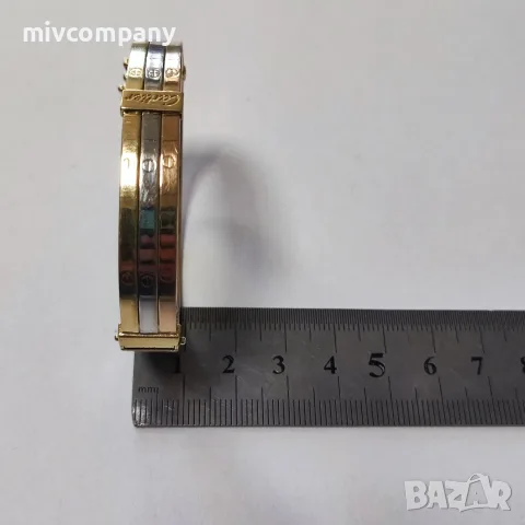Златна гривна 12.16гр. Cartier, снимка 5 - Гривни - 55303735