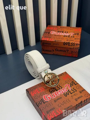 Guess колани от естествена кожа в кутия , снимка 3 - Колани - 55579091