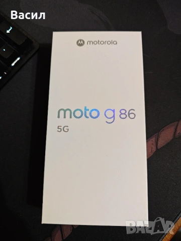 ЗАПЕЧАТАН Motorola G86 5G 256GB 8GB RAM Гаранция 2028 Green