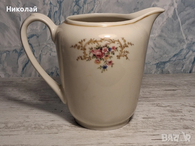 Немска Порцеланова кана за мляко Zeh Schverzer Бавария, снимка 8 - Антикварни и старинни предмети - 54989592