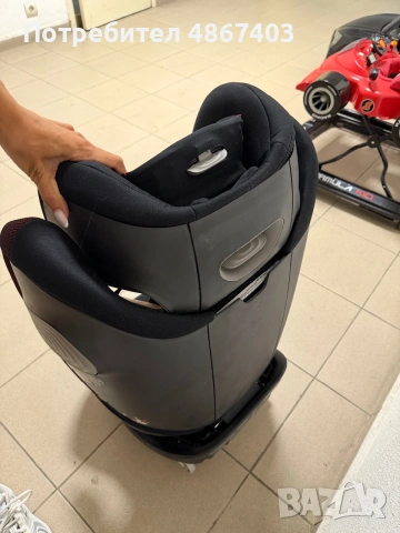Cybex ferrari isofix детско столче за кола, снимка 2 - Столчета за кола и колело - 55133775