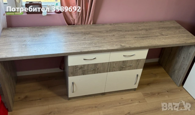 Гардероби 2 бр. и двойно бюро, снимка 4 - Гардероби - 54308459