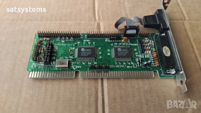 UMC UM82C863 FS10-U03 V1.1 Multi Controller 16-bit ISA IDE FLOPPY COM Print Card, снимка 5 - Други - 55332789