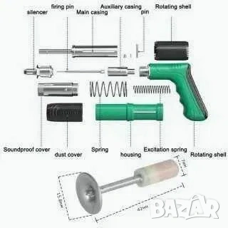 Пирони със заряд 100 броя за пистолет за пирони, Различни видове, Най-добри цени! За дърво, бетон, м, снимка 11 - Други инструменти - 54152240