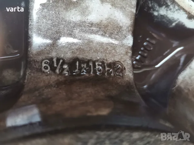 ЛЕТИ ДЖАНТИ за КЛАСИЧЕСКИ МЕРЦЕДЕС 6,5х15, снимка 6 - Гуми и джанти - 55338878
