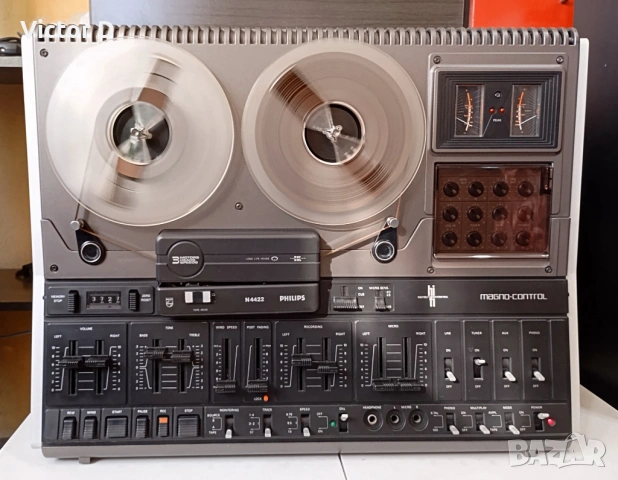 PHILIPS N4422-Триглав Ролков Магнитофон 