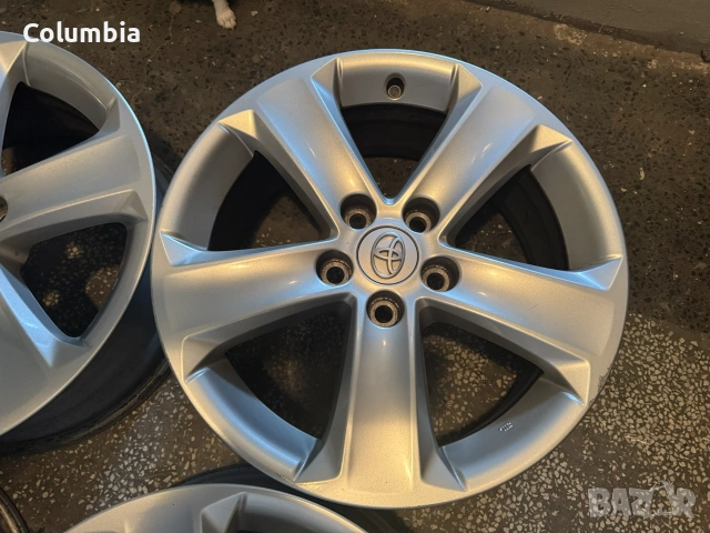 17” TOYOTA 5х114.3, 7J, ET39, снимка 4 - Гуми и джанти - 55174470