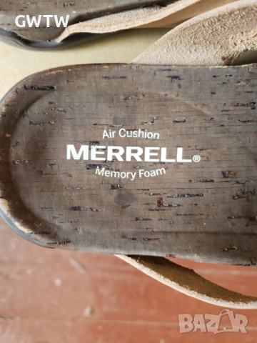Merrell Redwood District Mahana Sandals чехли естествена кожа, снимка 8 - Чехли - 54809133