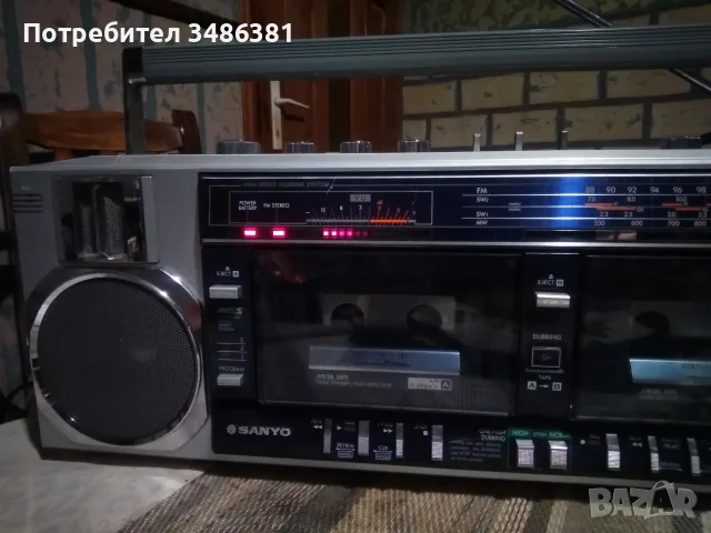 SANYO M-W 25 K ТОП МОДЕЛ , снимка 3 - Радиокасетофони, транзистори - 55469243