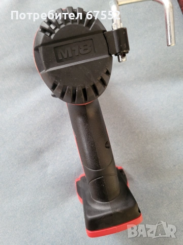 Пистолет за горещ въздух Milwaukee M18 BHG. Само тяло., снимка 5 - Други инструменти - 52343140