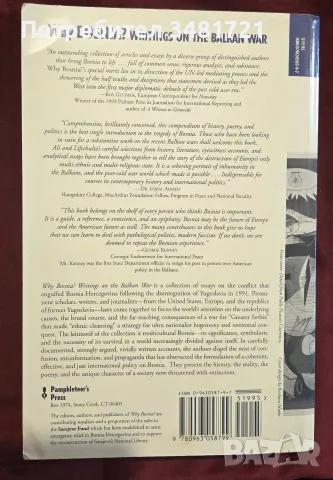 Why Bosnia? Writings on the Balkan War, снимка 7 - История, политика и общество - 55363110