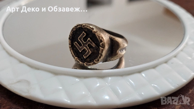 Голям бронзов пръстен, снимка 4 - Пръстени - 54695496