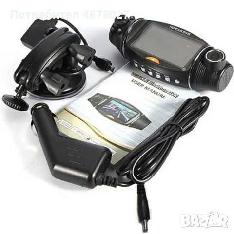 Камера за кола R310 TFT с GPS модул за проследяване и два обектива за HD AC47, снимка 2 - Аксесоари и консумативи - 55436347