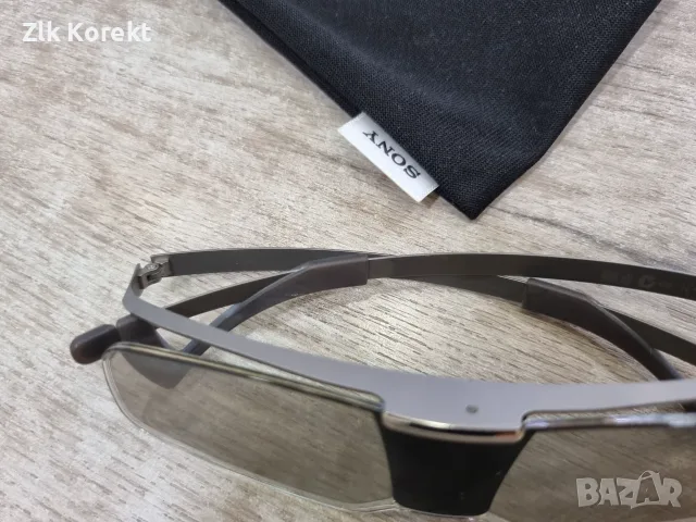 3D очила Sony TDG-BR750 с титаниева рамка, снимка 8 - Стойки, 3D очила, аксесоари - 55466093