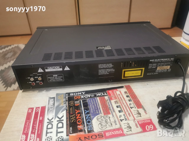 NAD 5100 CD PLAYER-MADE IN JAPAN-ВНОС SWISS 1207260917L4, снимка 2 - Декове - 55246941