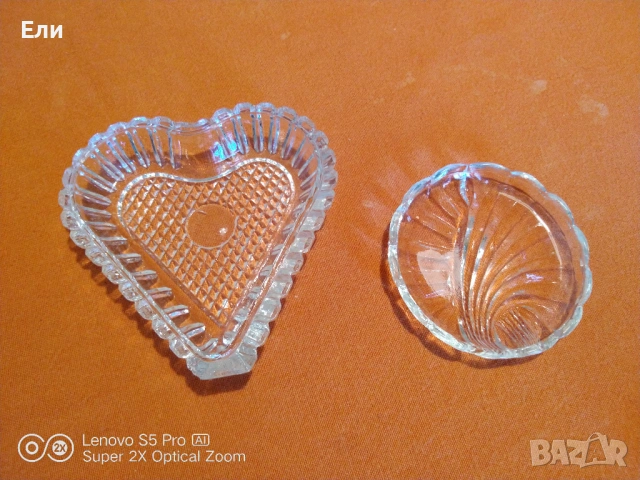 Стъклени чинийки, снимка 3 - Чинии - 54119936