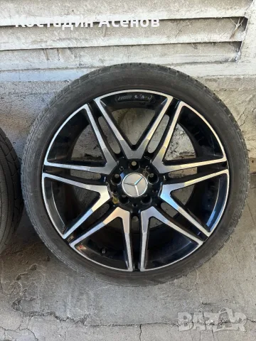 Продавам комплект 19” AMG джанти+ гуми дот 25 , снимка 2 - Гуми и джанти - 55482410