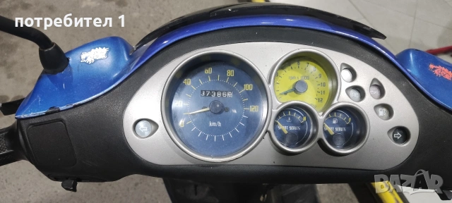 мотопед Piaggio NRG, снимка 6 - Мотоциклети и мототехника - 55188796