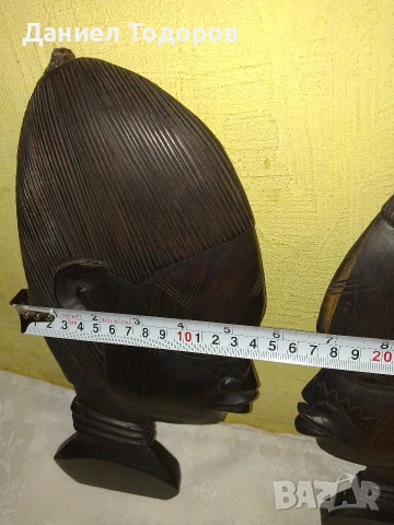 Стари Африкански Дървени Фигури, Статуетки, снимка 9 - Статуетки - 55135742