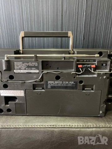 SHARP WF-339Z(G) gold edition VINTAGE RETRO BOOMBOX Ghetto Blaster радио касетофон, снимка 8 - Радиокасетофони, транзистори - 54016395