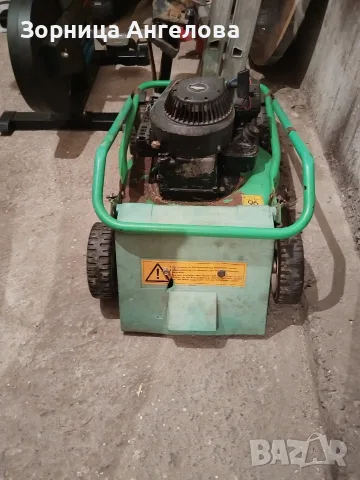 Работеща немска бензинова косачка TAGA R 350, с двигател Briggs & Stratton, снимка 4 - Селскостопанска техника - 55509310