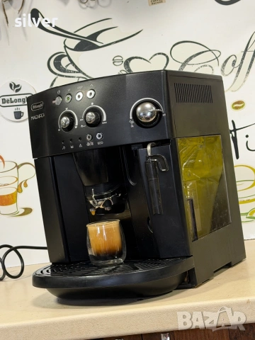 Кафемашина кафе автомат delonghi magnifica с гаранция, снимка 3 - Кафемашини - 53986802