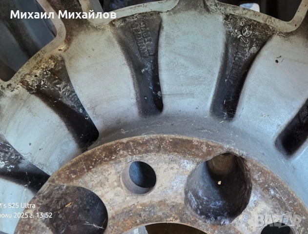 Продавам оригинални джанти за Мерцедес W211, снимка 10 - Гуми и джанти - 54300884