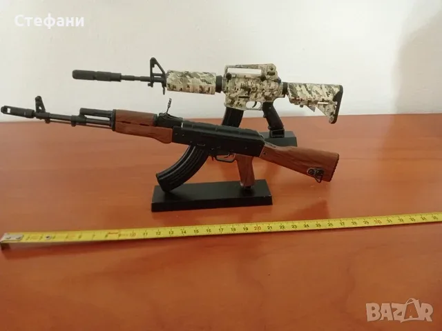 Макети точни копия. Миниатюрна щурмова пушка, снимка 5 - Колекции - 55526554