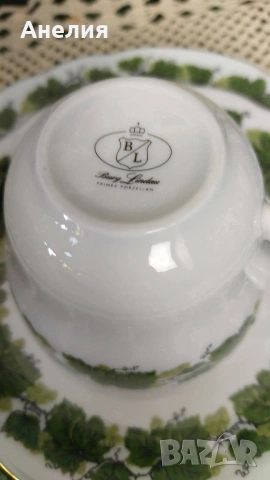 Разкош Burg Lindau porcelain за кафе, снимка 10 - Чаши - 55064554
