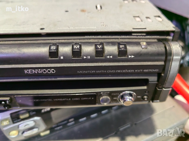 Kenwood KVT-627, снимка 18 - Радиокасетофони, транзистори - 54829875