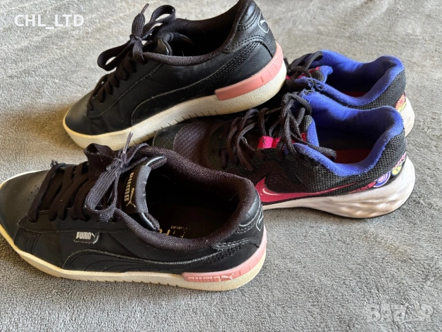 Два чифта маратонки, Puma и Nike, 36 размер