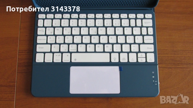 Магнитен калъф с RGB клавиатура за iPad Air 11 и 10.9, снимка 2 - Таблети - 55051115