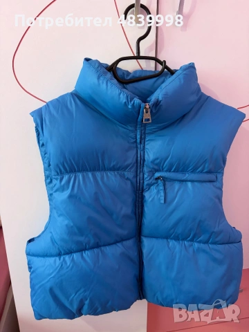 Тъмносин елек bershka