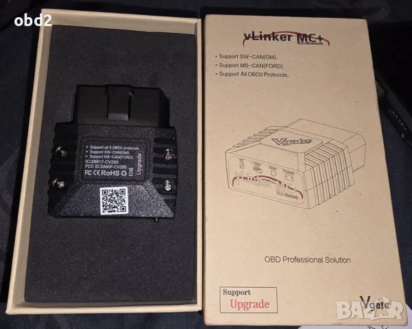 Vgate vLinker MC+ BtLE, професионален OBD2 интерфейс за iOS и Android, снимка 2 - Аксесоари и консумативи - 54988634