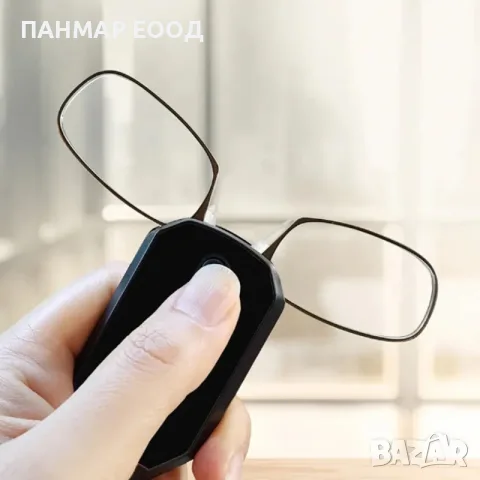 Компактни диоптрични очила ThinOptics с черен ключодържател, диоптри от +1.0 до +2.5, снимка 7 - Слънчеви и диоптрични очила - 55670799