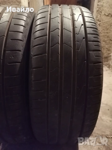 Продавам 2 броя летни гуми 205.55.16 на 1 сезон дот 2021 Hankook , снимка 2 - Гуми и джанти - 54075845