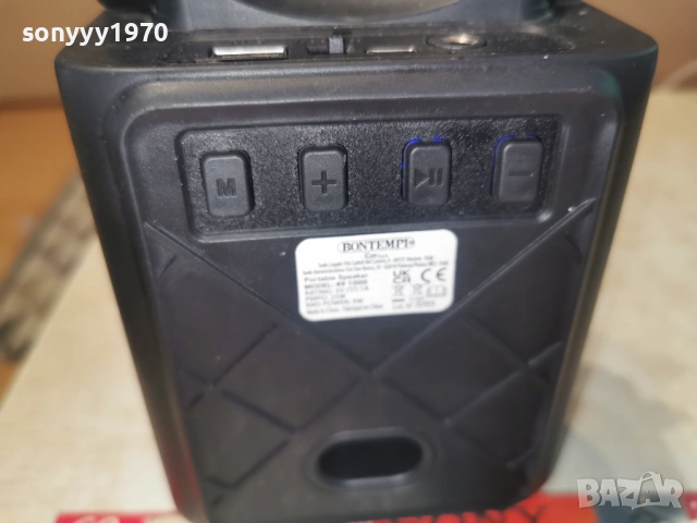BONTEMPI-ВНОС ITALY 1005261033, снимка 17 - Bluetooth тонколони - 54489981
