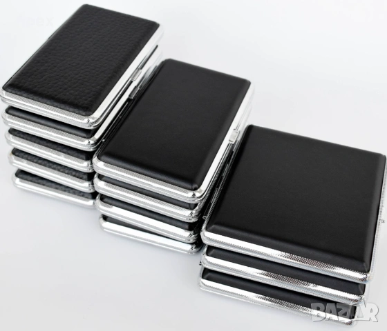 Луксозна Кожена Табакера за Цигари 80мм 100мм Слим. Стилни Табакери за Slim Цигари.Tabakera.Tabakeri