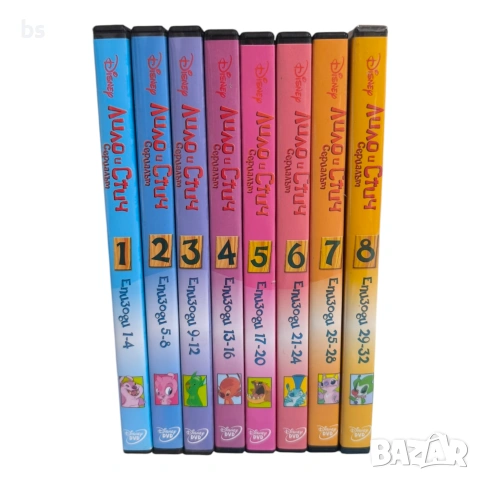 Лило и Стич DVD -R колекция с бг аудио, снимка 3 - DVD филми - 55253542