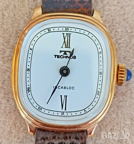 Швейцарски часовник Technos Ellipse (NOS / Нов) — калибър ETA 2512 (като при Cartier Tank)