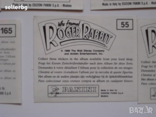 Картинки стикери Панини Panini от 80-те години, снимка 5 - Колекции - 55689131