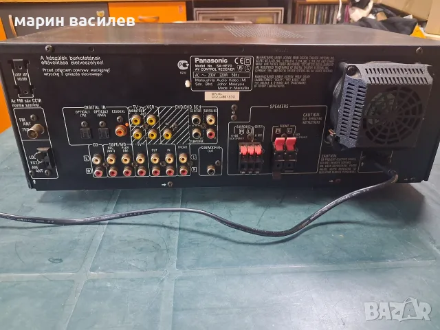 Ресийвър panasonic SA-HE 70, снимка 3 - Ресийвъри, усилватели, смесителни пултове - 55479202