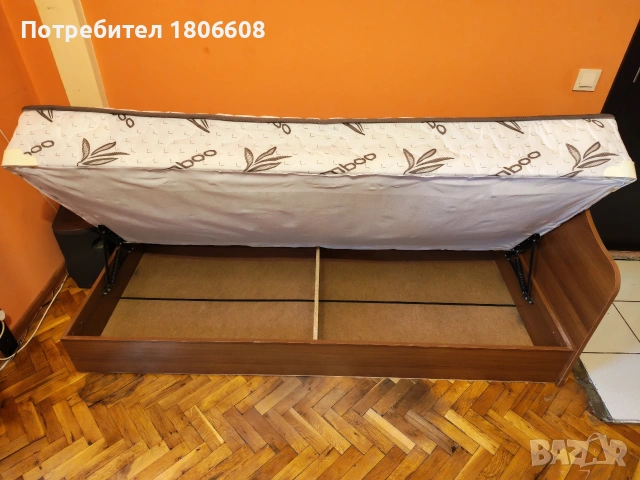 Еденично легло 85/190, снимка 4 - Спални и легла - 54531115