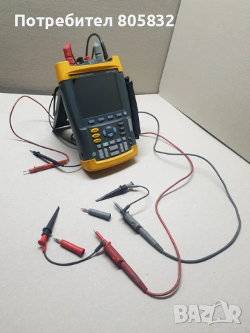 Fluke 192B ScopeMeter Digital Oscilloscope 60MHz 500Ms/s - по договаряне, снимка 2 - Друга електроника - 54180920