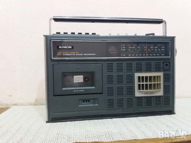 Радиокасетофон AIMOR, снимка 3 - Радиокасетофони, транзистори - 55243546