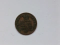 Саксония-Алтенбург 1 пфениг 1863 В, снимка 3