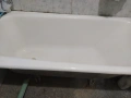 Бяла,чугунена вана., снимка 3