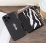Дамски мултифункционален къс портфейл с зебра , снимка 3