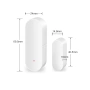 WiFi сензор за врата/прозорец Tuya 2.4GHz – Smart Home аларма, Alexa, Google Home 10315, снимка 10